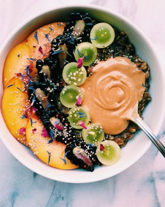 cacao banana oatmeal