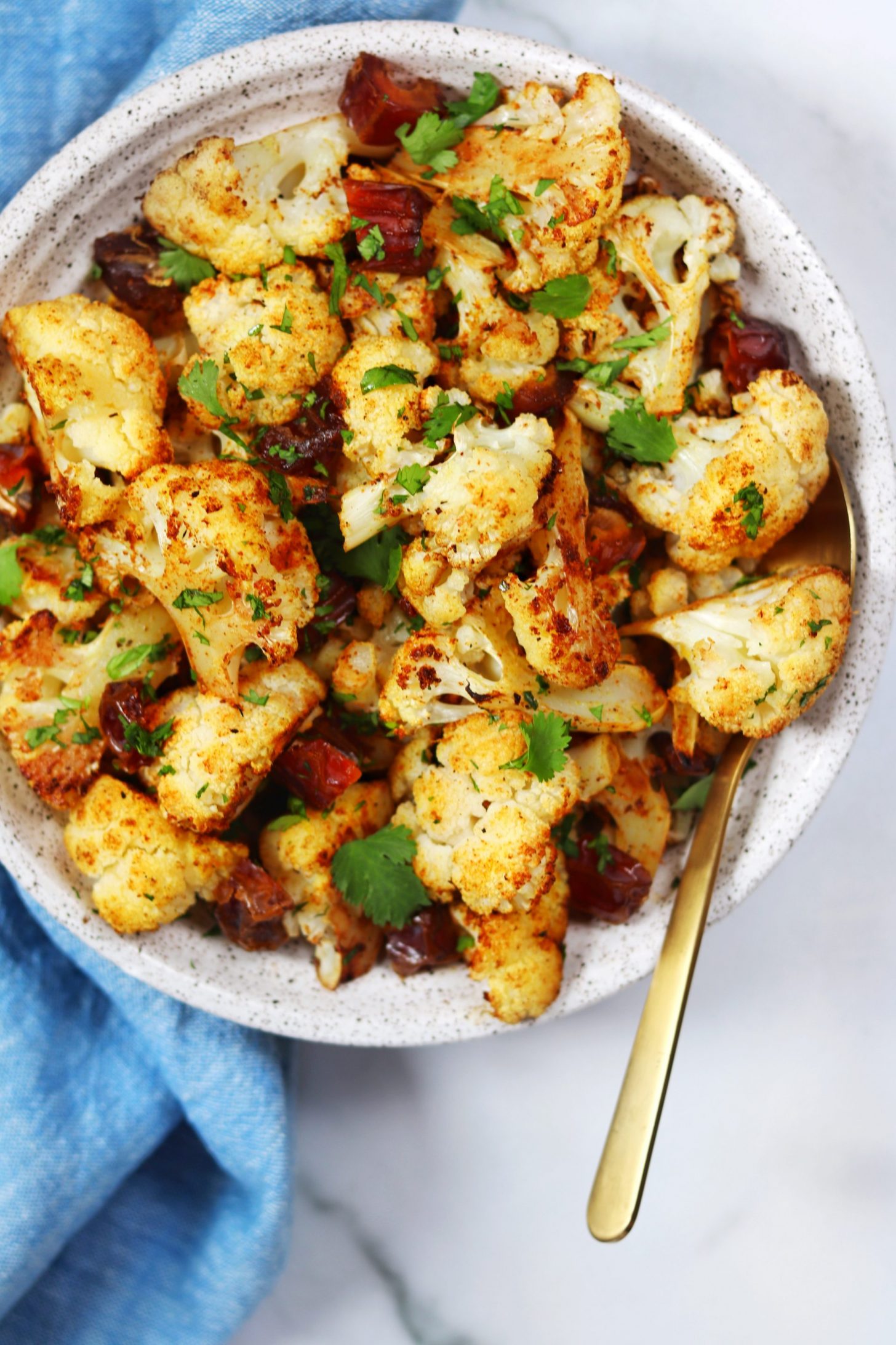 Moroccan Spiced Cauliflower (Vegan, Gluten Free) • Daisybeet