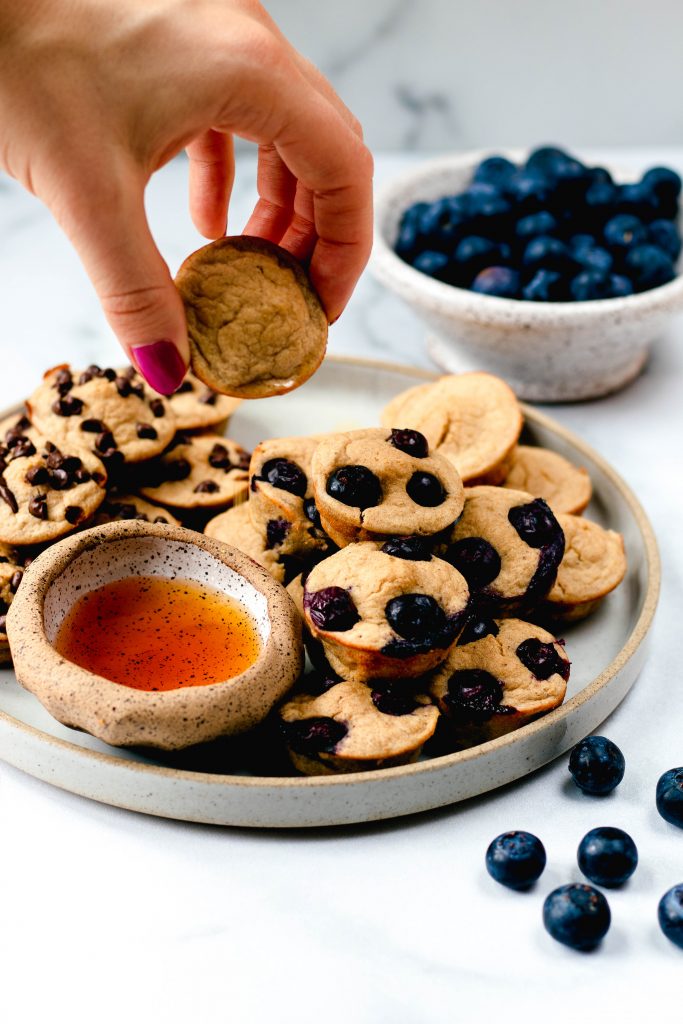 Healthy Pancake Mini Muffins - Daisybeet