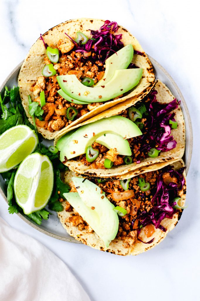 Chili Spiced Tofu Tacos (Vegan, Gluten Free) - Daisybeet