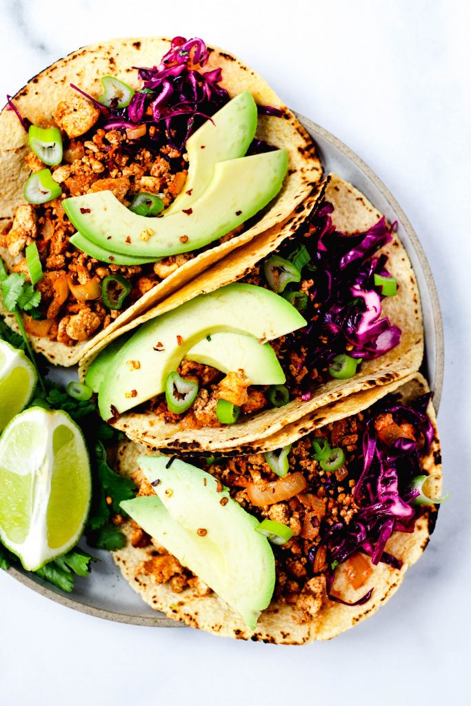 Chili Spiced Tofu Tacos (Vegan, Gluten Free) - Daisybeet