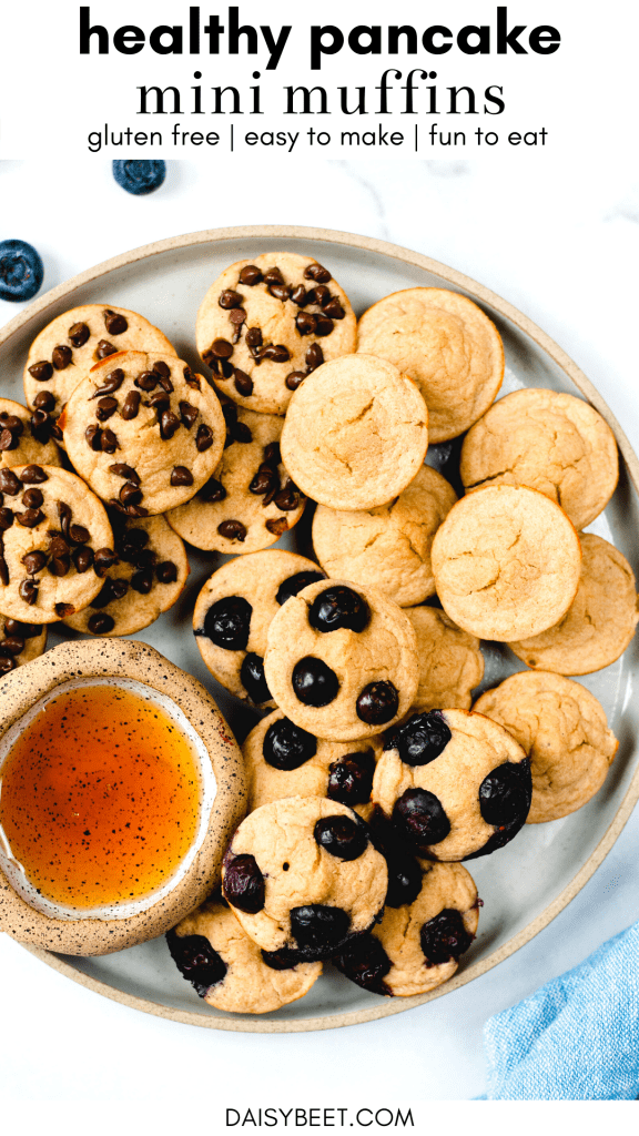 Healthy Pancake Mini Muffins - Daisybeet