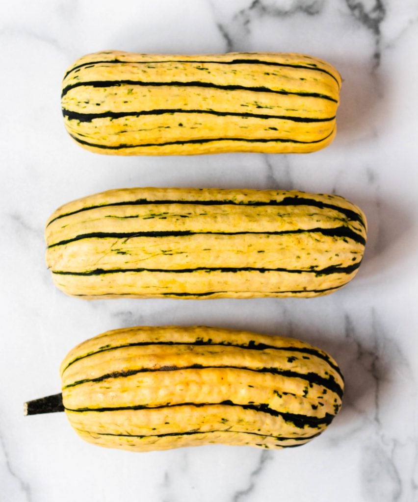 Roasted Delicata Squash with Middle Eastern Yogurt Sauce - Daisybeet