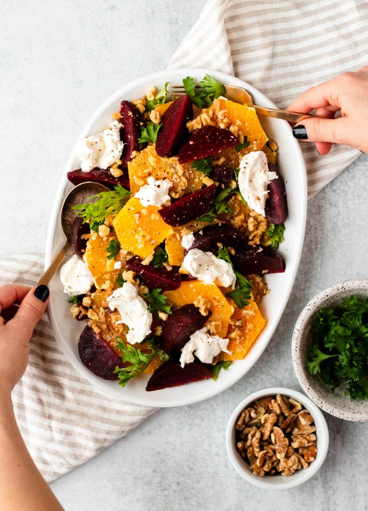 Citrus, Beet, and Burrata Salad (Gluten Free) - Daisybeet