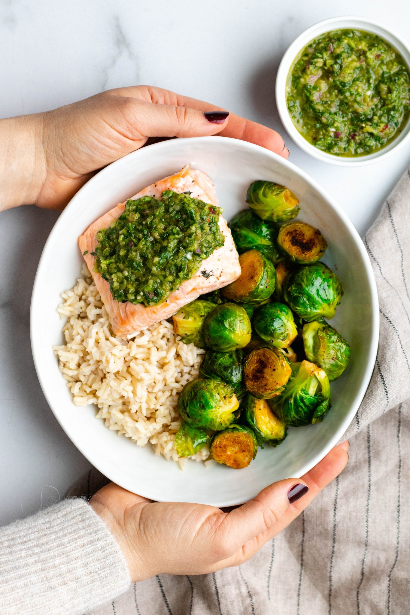 Healthy Chimichurri Sauce • Daisybeet
