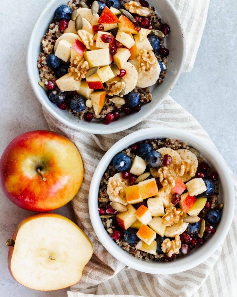 Coconut Quinoa Porridge with Cinnamon and Ginger (Vegan, Gluten Free) | Daisybeet, MS, RD