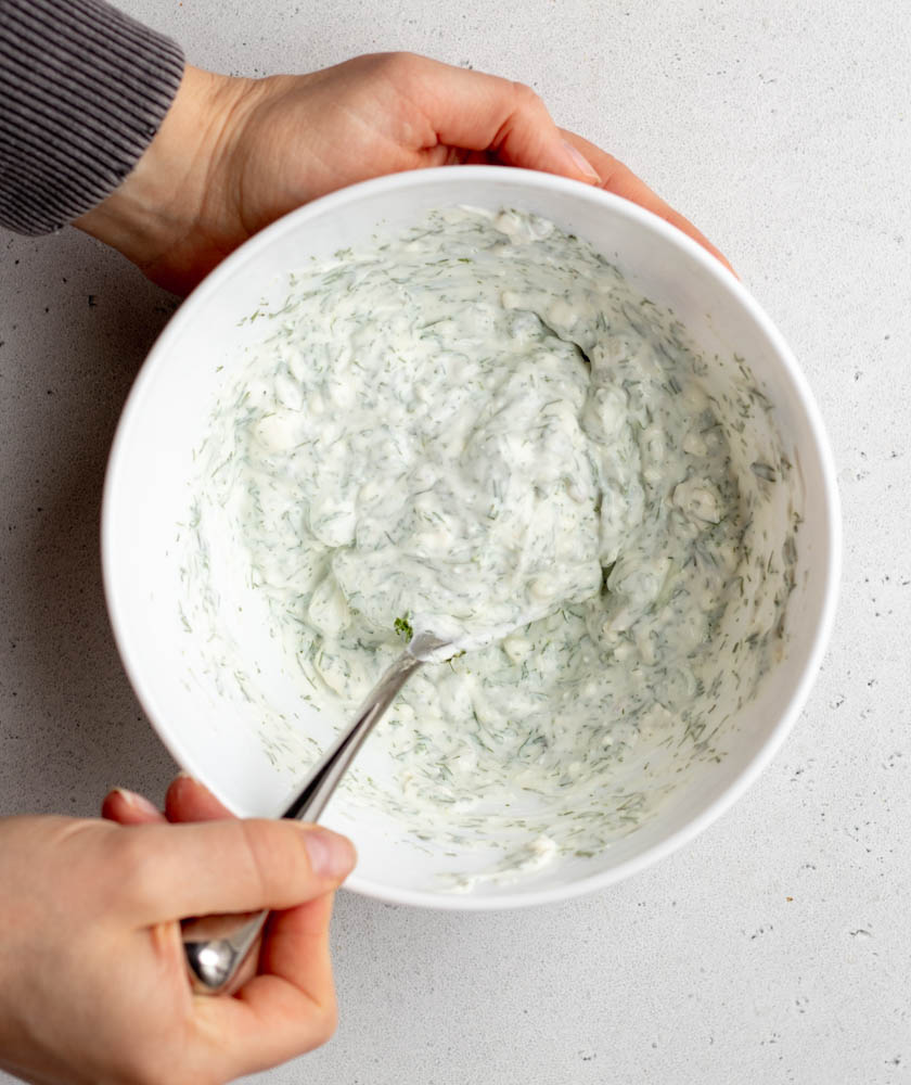 Healthy 5Minute Greek Yogurt Dill Dip • Daisybeet