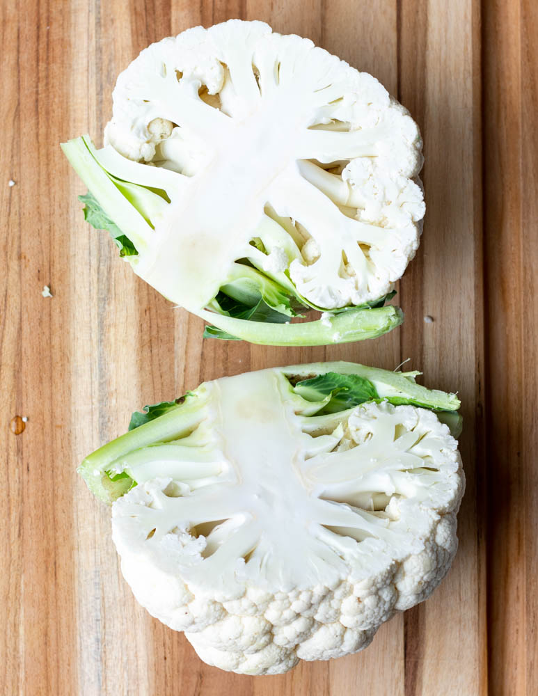 How to Easily Cut Cauliflower into Florets or Steaks • Daisybeet