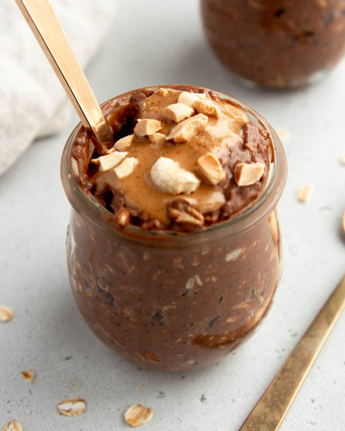 Healthy High Protein Overnight Oats (without Protein Powder) • Daisybeet