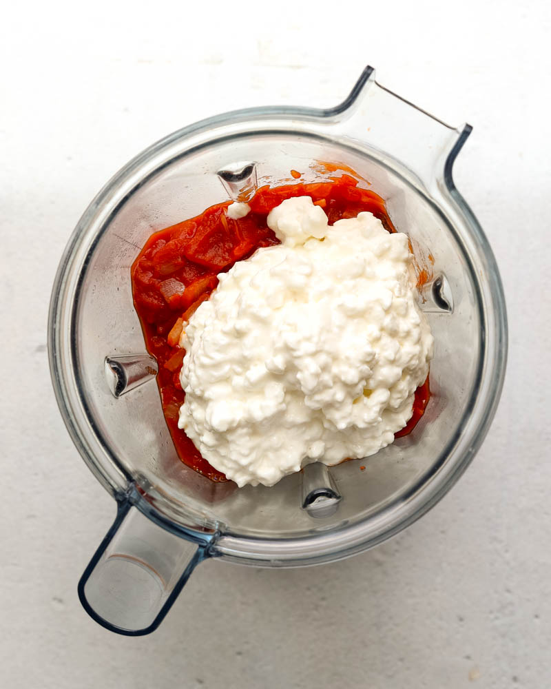 Creamy Blended Cottage Cheese Pasta Sauce • Daisybeet