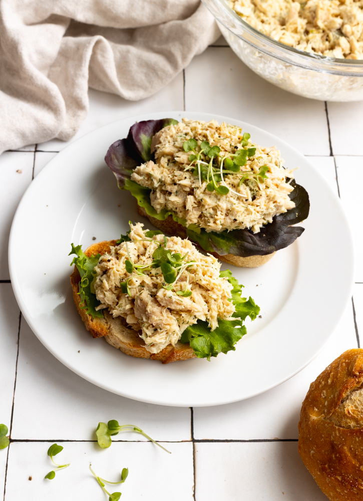 Healthy Tuna Salad Meal Prep 15 minutes!