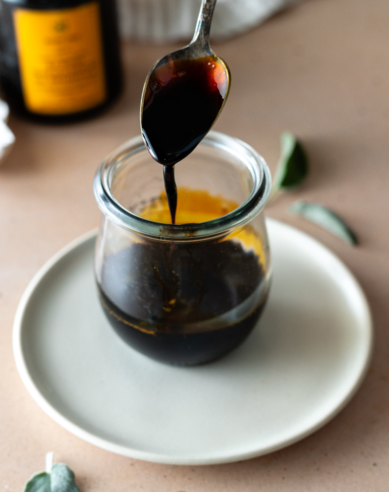 DIY Balsamic Vinegar Reduction Sauce for Roasted Vegetables • Daisybeet