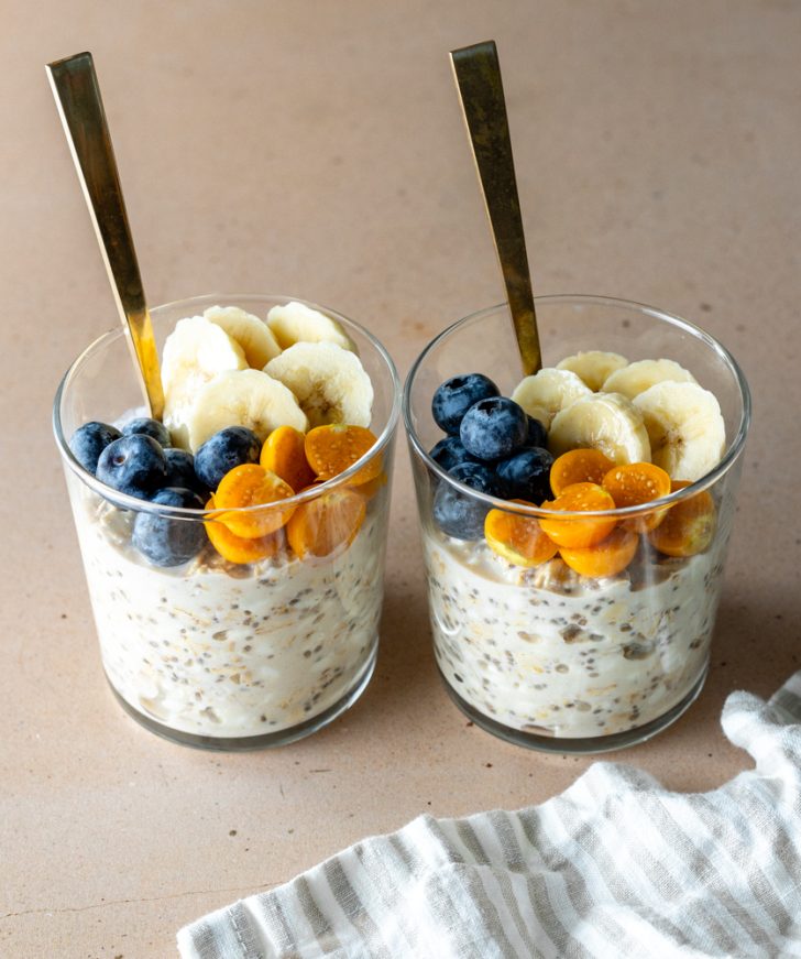ProteinBoost Overnight Oats with Cottage Cheese • Daisybeet