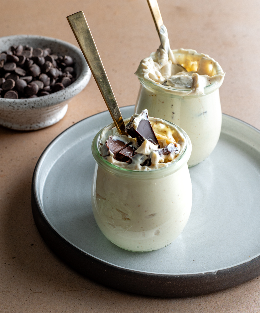 Easy Chocolate Peanut Butter Greek Yogurt Dessert Cups