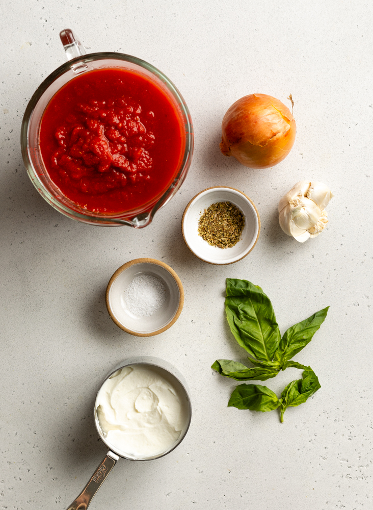 Quick & Healthy Red Pasta Sauce with Greek Yogurt • Daisybeet