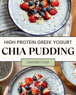greek yogurt chia pudding