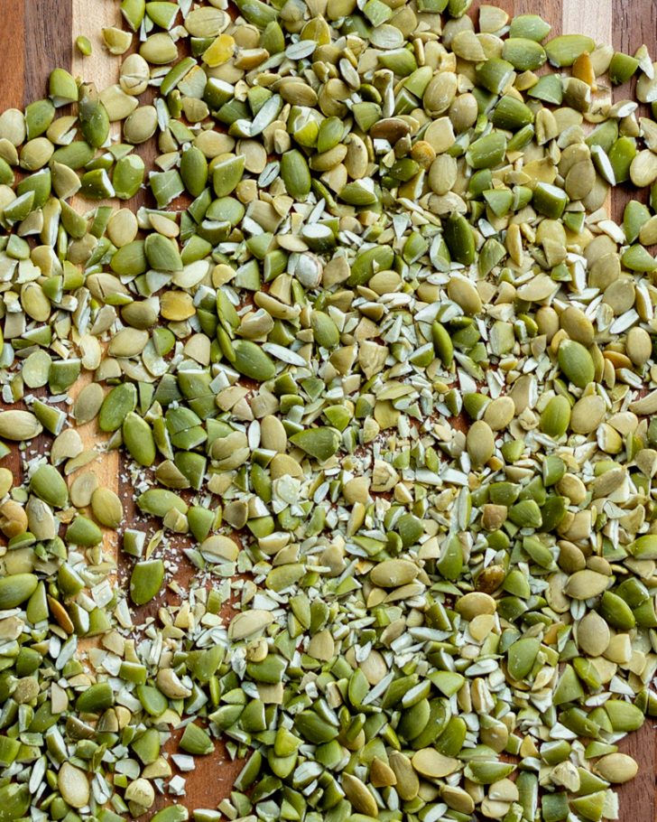 chopped pepitas